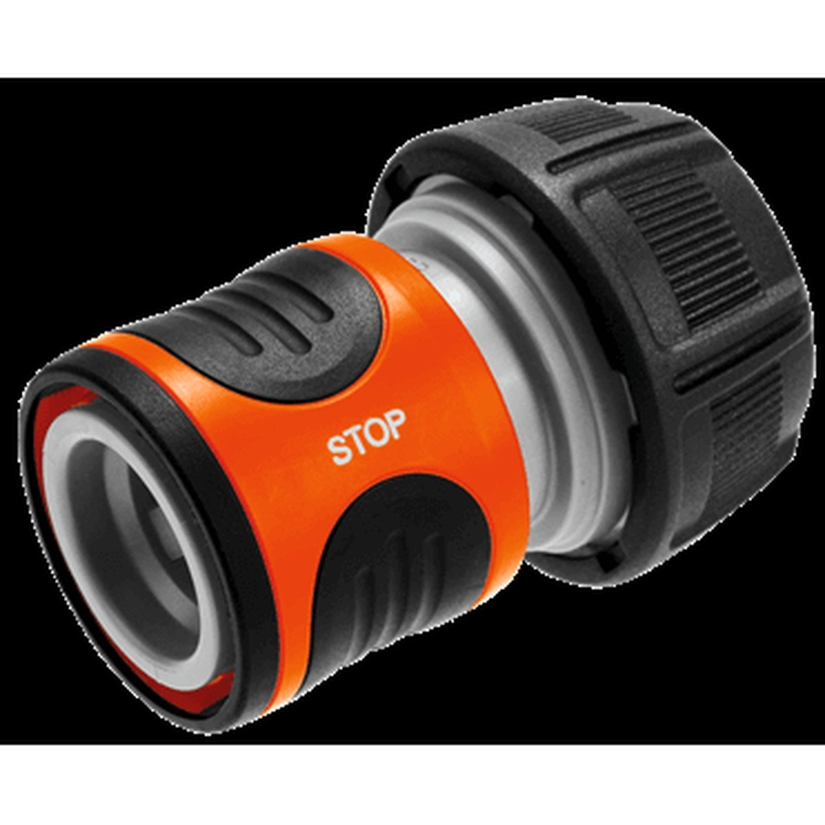 Gardena langekobling m. vandstop 19 mm (3/4")