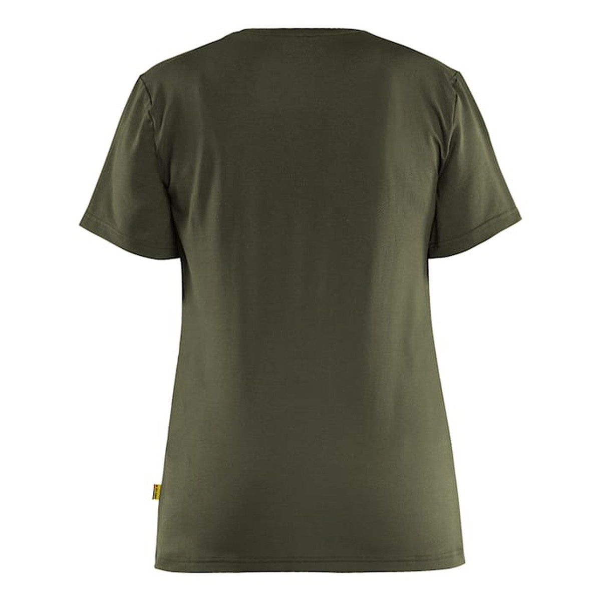 UV T-shirt dame, grøn bagside