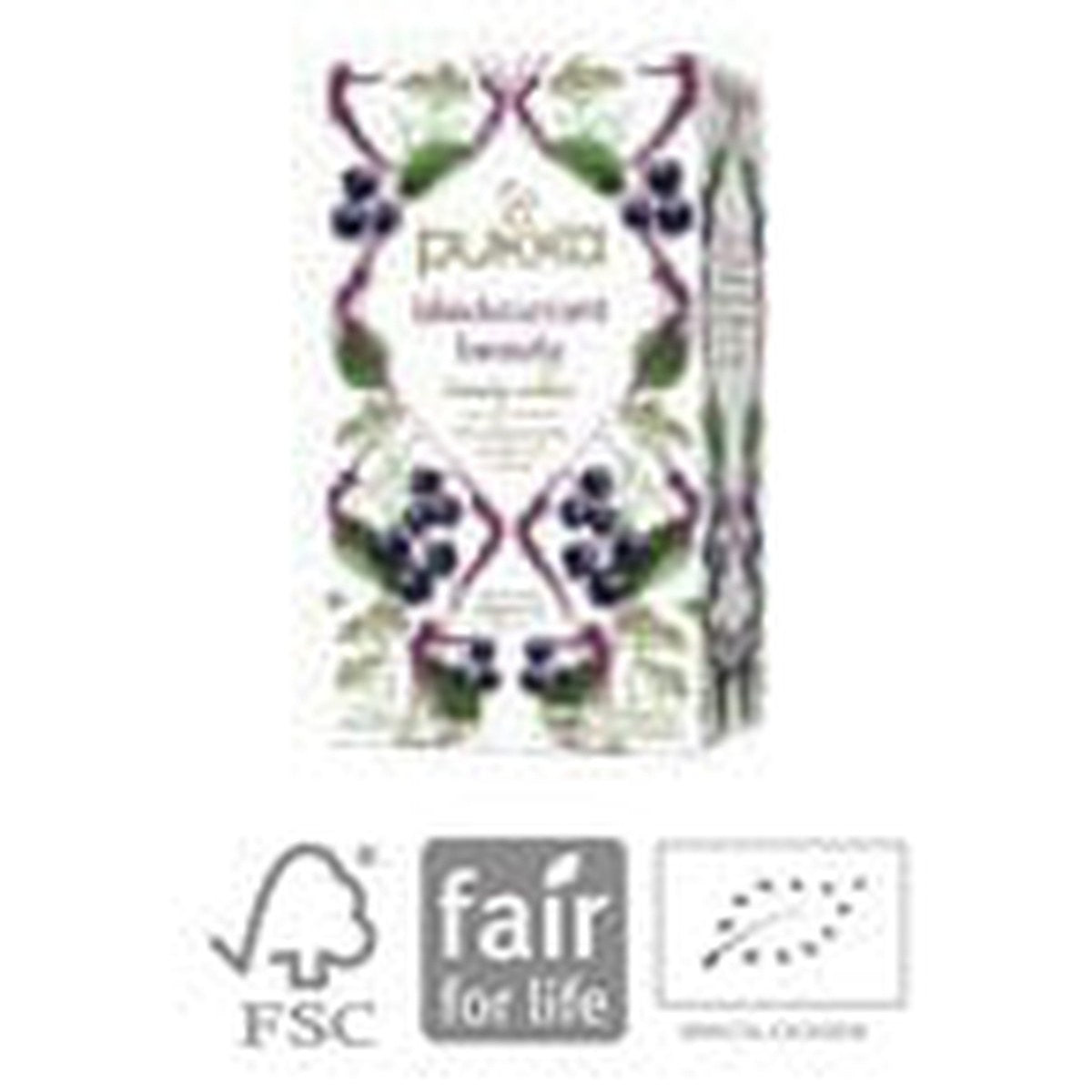 Okologisk Pukka te Blackcurrant Beauty te - Solbær