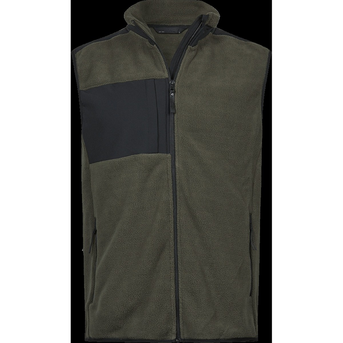 Fleece vest Grøn