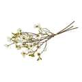 Silkeblomst blomstergren – 3 stk. – L53 cm – creme