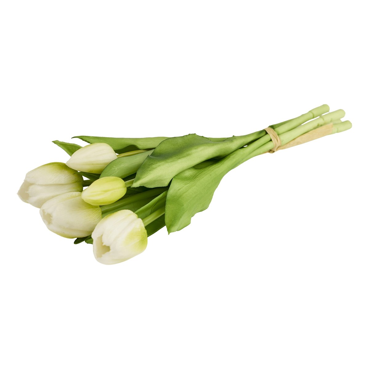 Kunstige tulipaner – 5 stk. – 32 cm – hvid