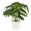 Kunstig plante i potte Xanadu – H28 cm – grøn