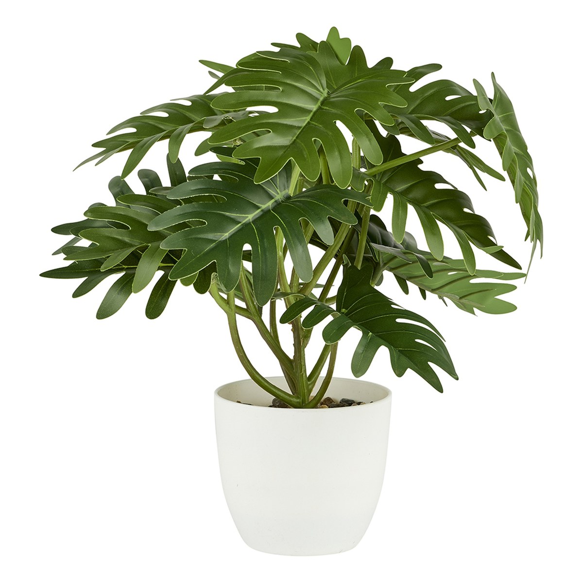 Kunstig plante i potte Xanadu – H28 cm – grøn