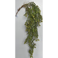 Kunstig hængeplante Hoya – L105 cm – grøn/brun