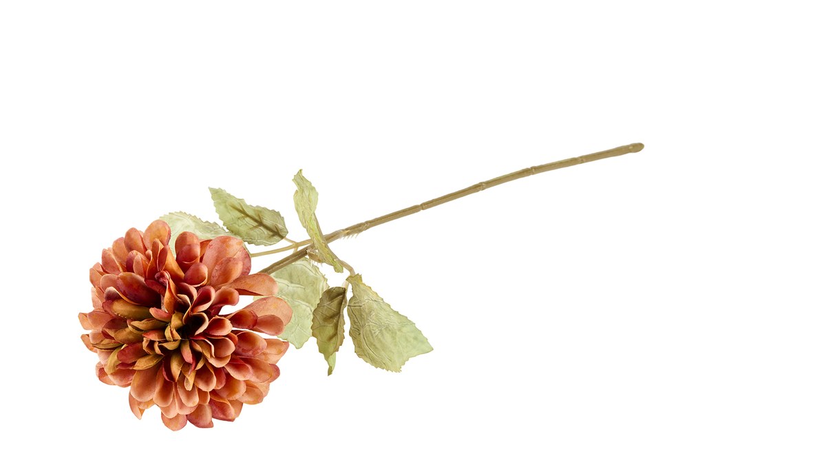 Silkeblomst dahlia Antik – 38 cm – orange