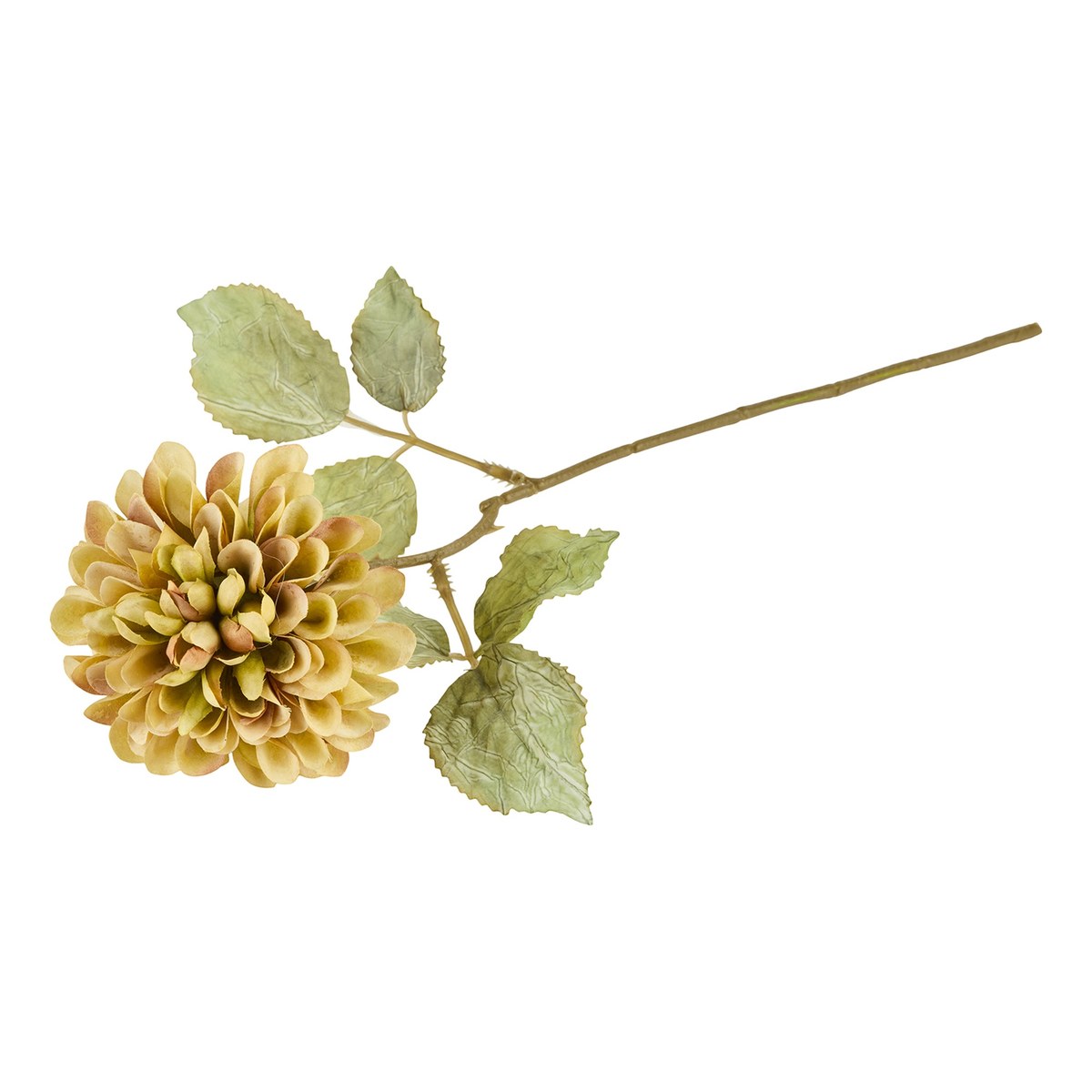 Silkeblomst dahlia Antik – 38 cm – gul