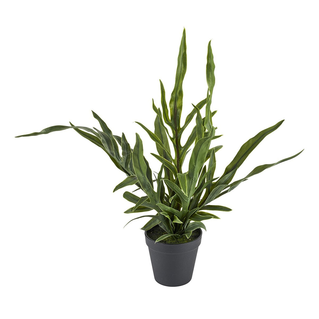 Kunstig bregne i potte – 45 cm – grøn