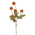 Silkeblomst krysantemum – 50 cm – orange
