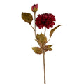 Silkeblomst dahlia – 55 cm – rød