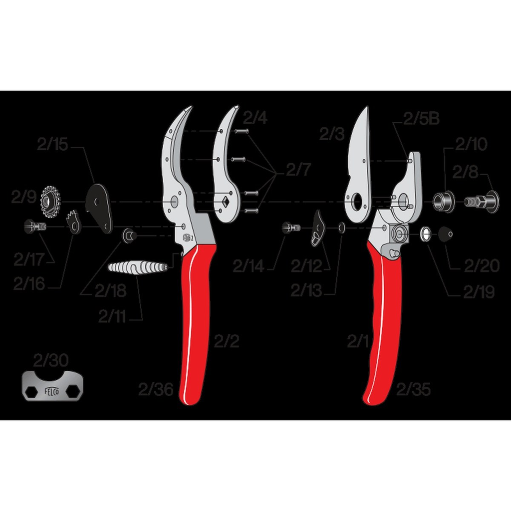 Felco 2/91 Fjeder – original reservedel