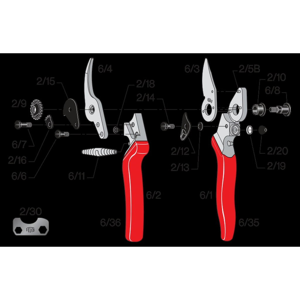 Felco 6/3 Overklinge – Original reservedel til Felco 6