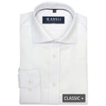 Angli skjorte | classic + fit lange ærmer | Hvid