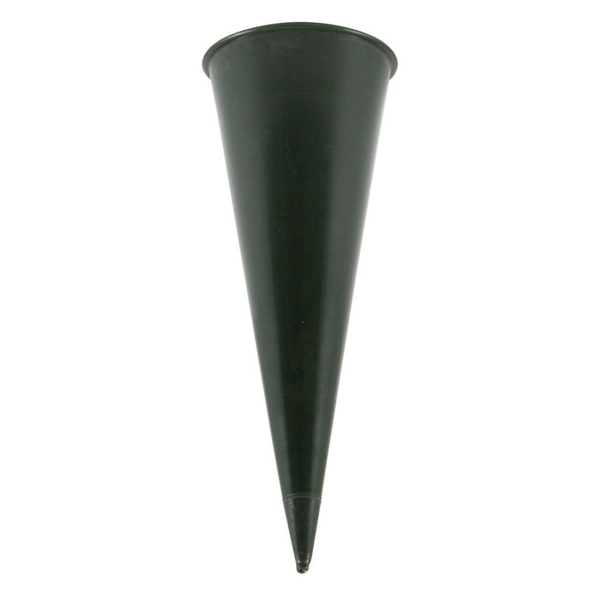 Gravvase | Ø 10 cm. | H 21 cm. | Grøn