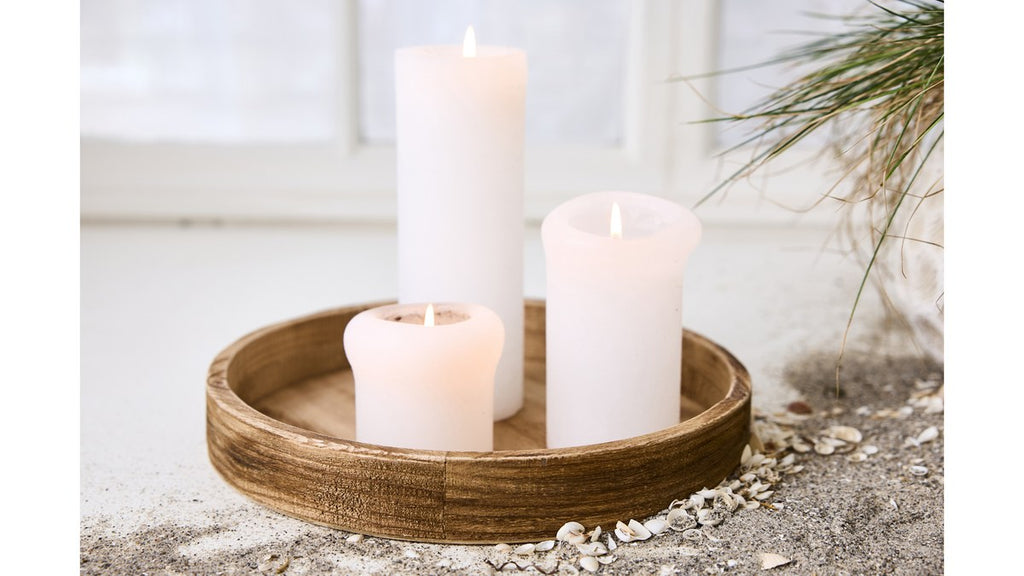 Fad – Ø35 cm – lys natur – træ
