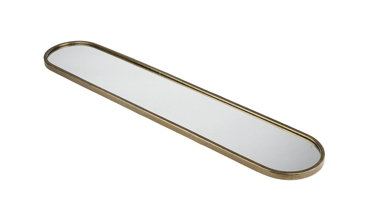 Fad Mirror Antik Kobber – 106,5x20,5x3,5cm – metal