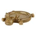 Fad Deer – 4x15 cm – grøn/brun – keramik