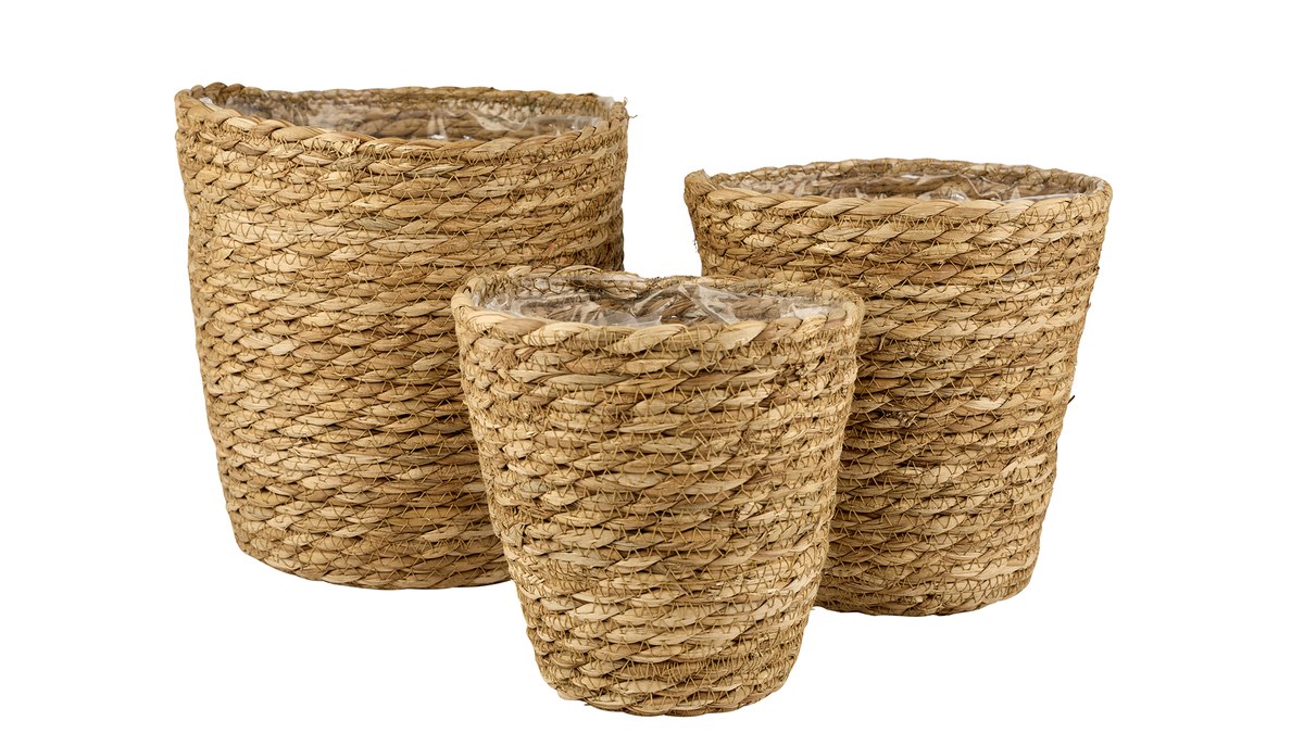 Kurvesæt – 3 stk. – 15 + 18 + 21 cm – natur
