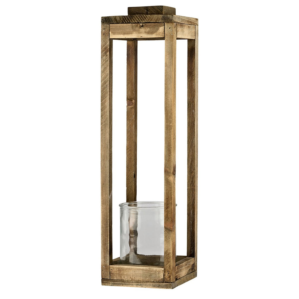 Lanterne – 78x18 cm – natur – træ