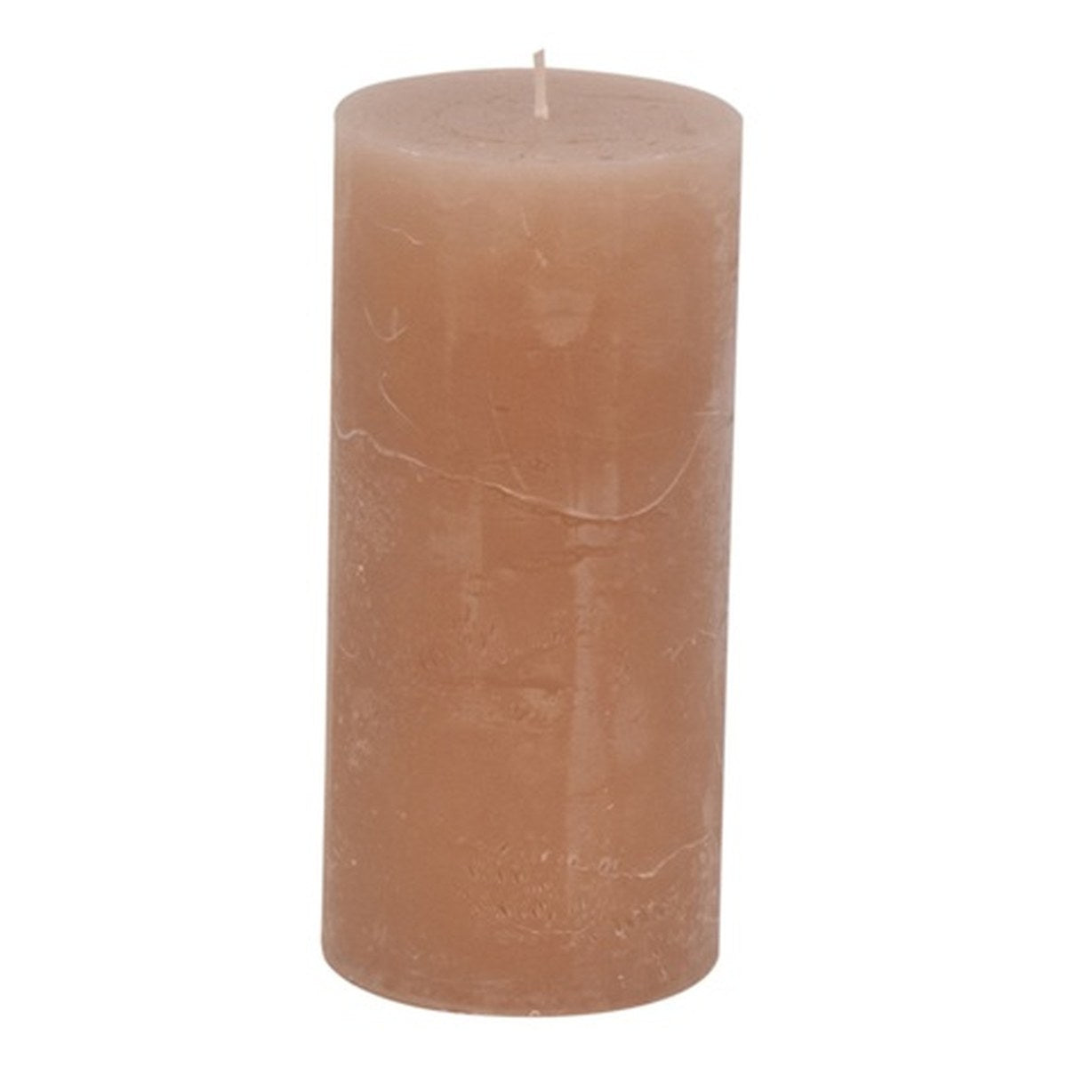 Rustic bloklys – 15x7 cm – fersken