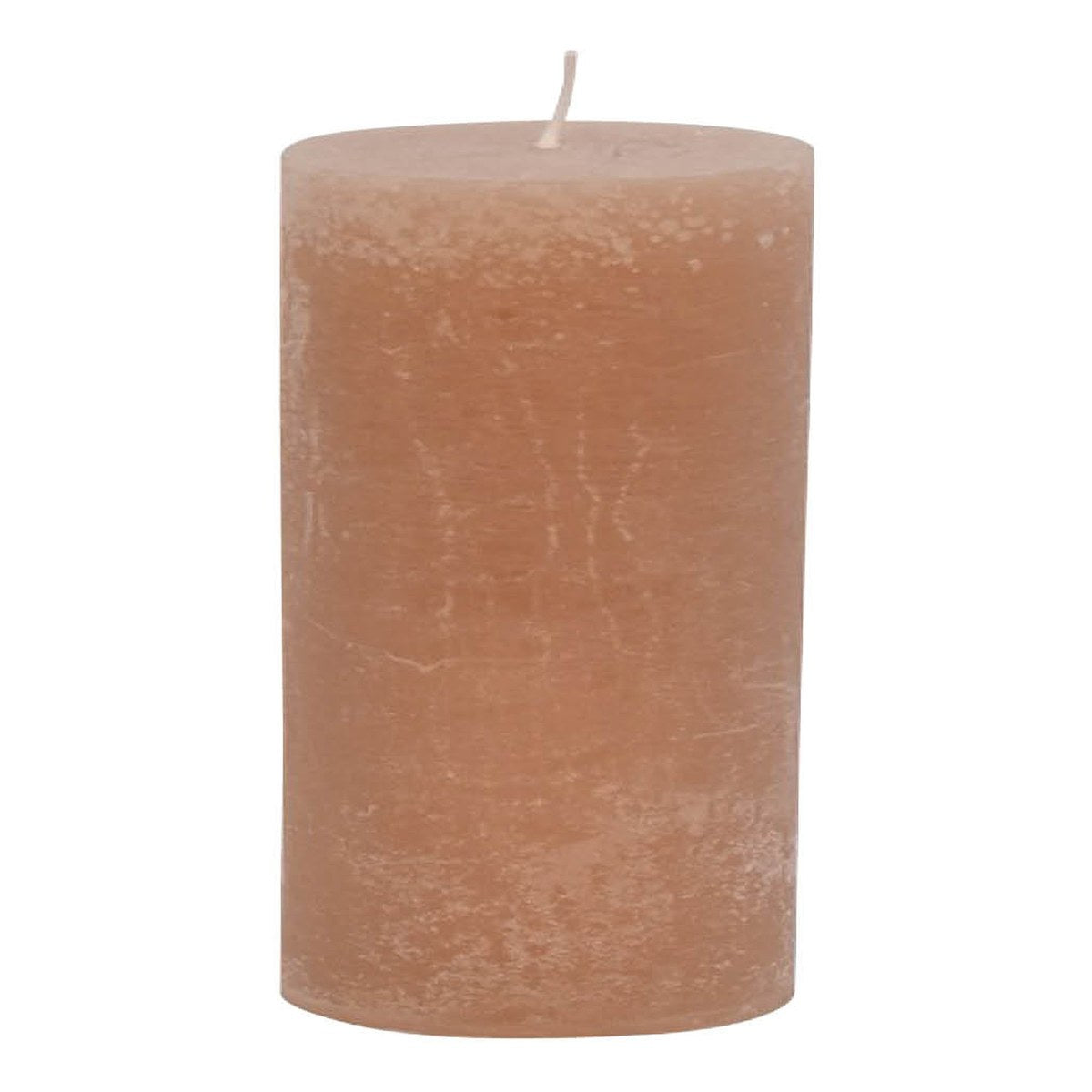 Rustic bloklys – 15x10 cm – fersken