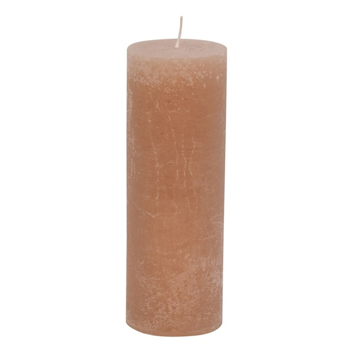 Rustic bloklys – 20x7 cm – fersken
