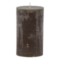 Rustic bloklys – 25x10 cm – grøn