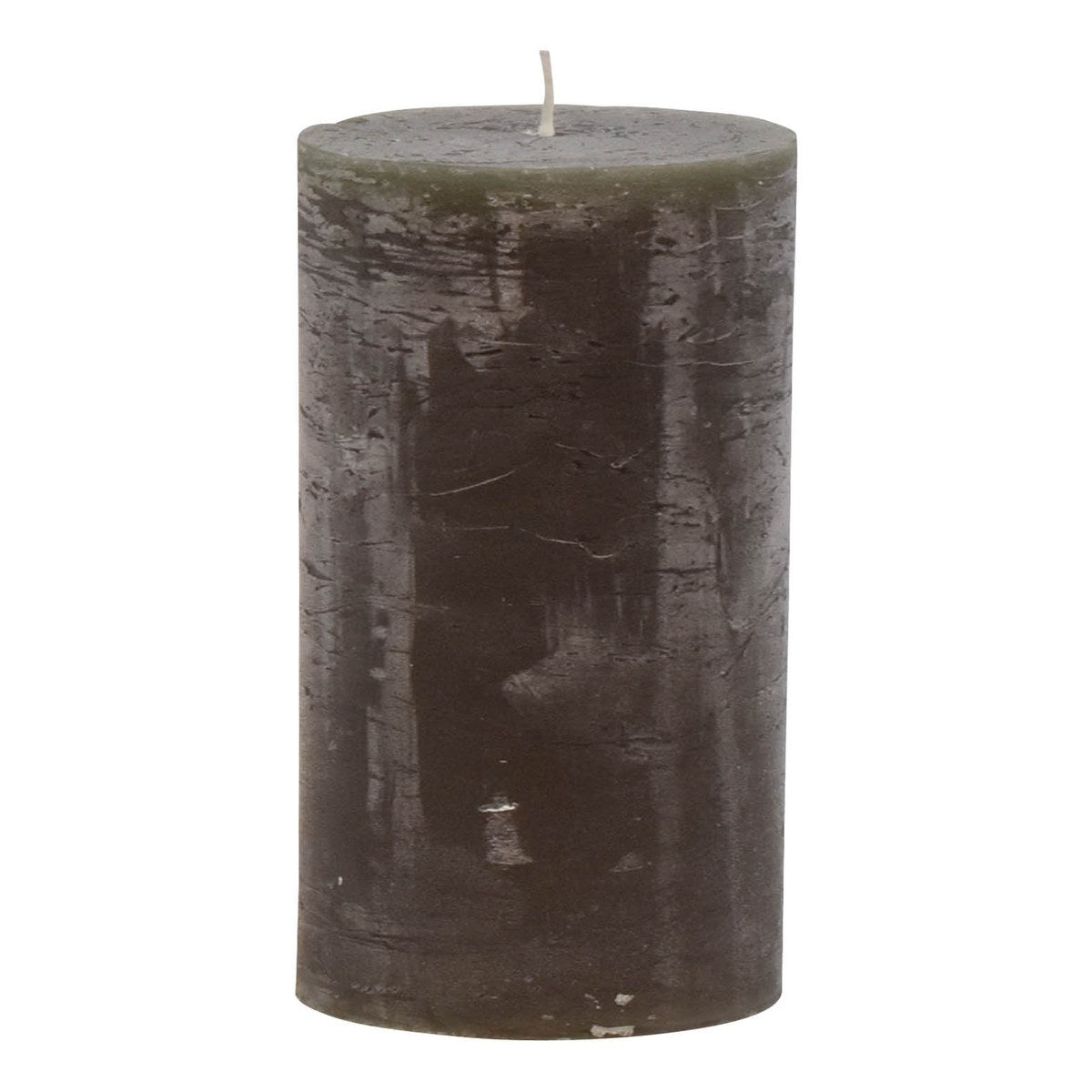 Rustic bloklys – 25x10 cm – grøn