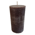 Rustic bloklys – 25x10 cm – mørkebrun