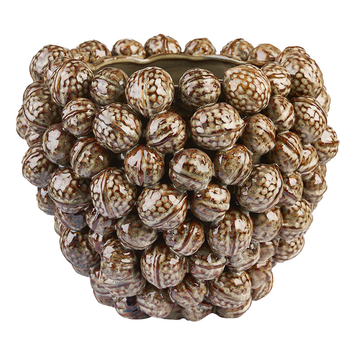 Walnut potte – 16x25 cm – creme