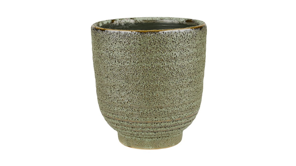 Louis Dot potte – 15x15 cm – grøn med prikker
