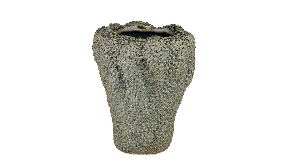 Pin potte – 20x16 cm – grøn
