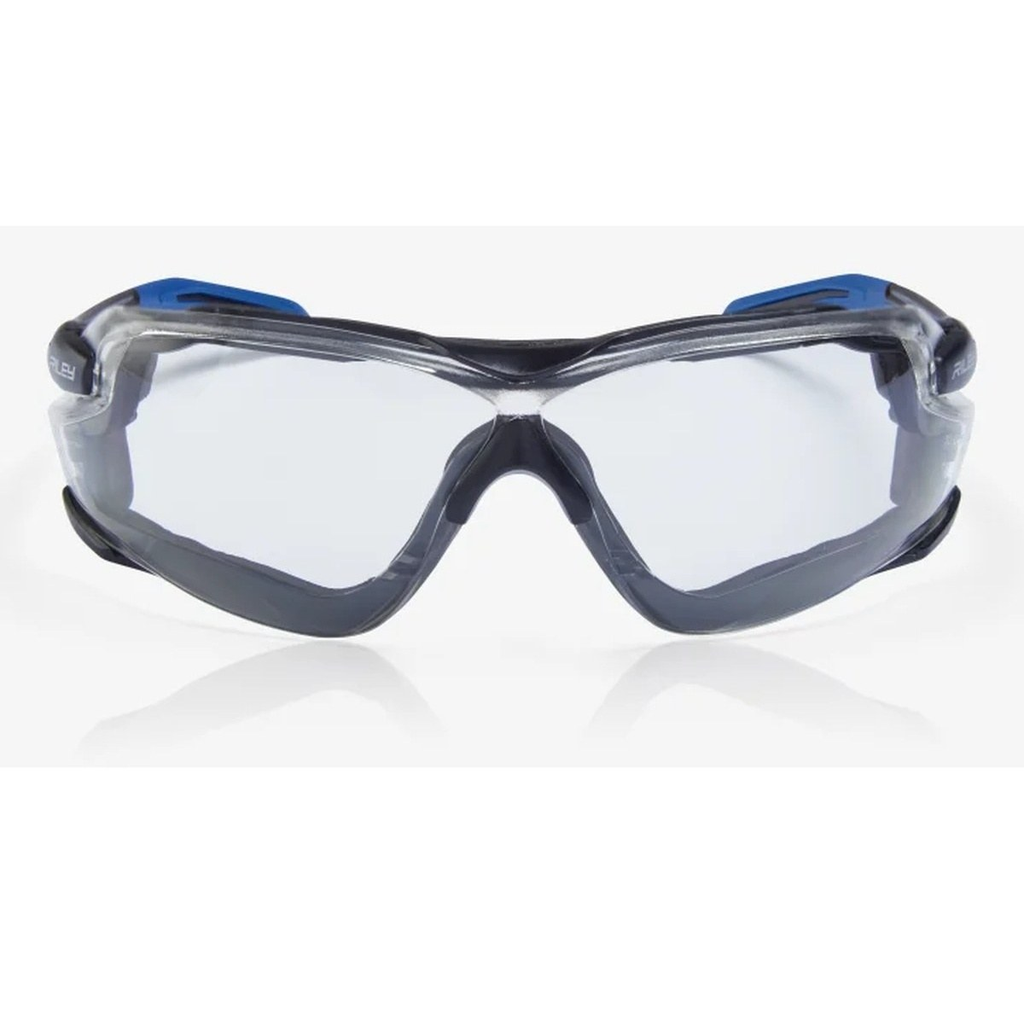 Sikkerhedsbrille med tætning, hovedrem og UV-beskyttelse