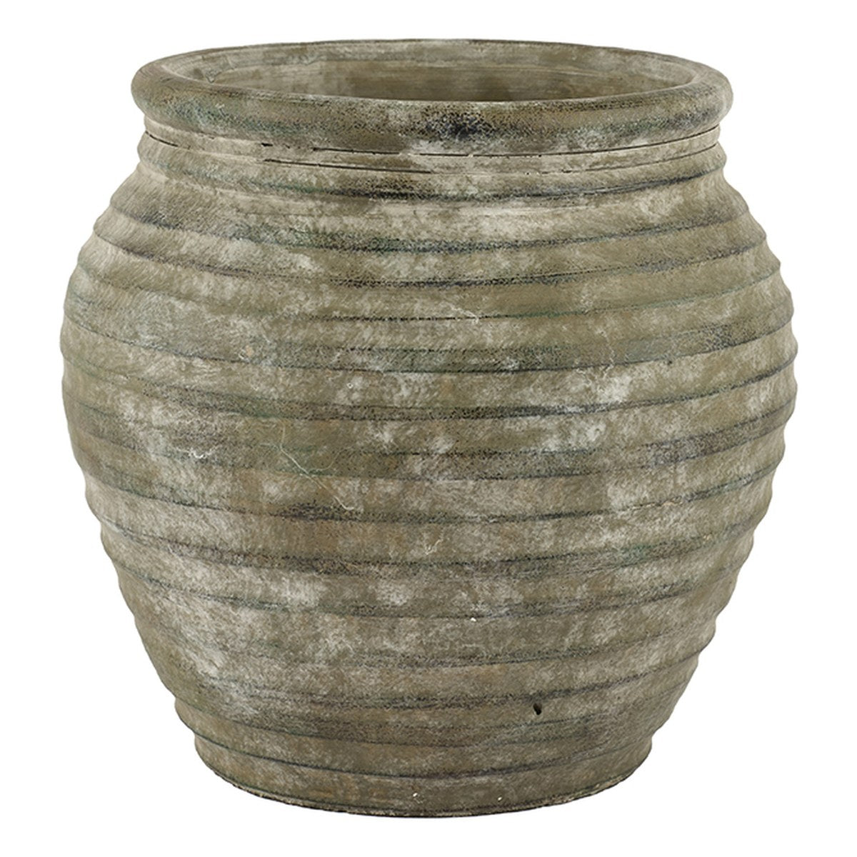 Peru Antik potte – 15x18 cm – antikgrøn