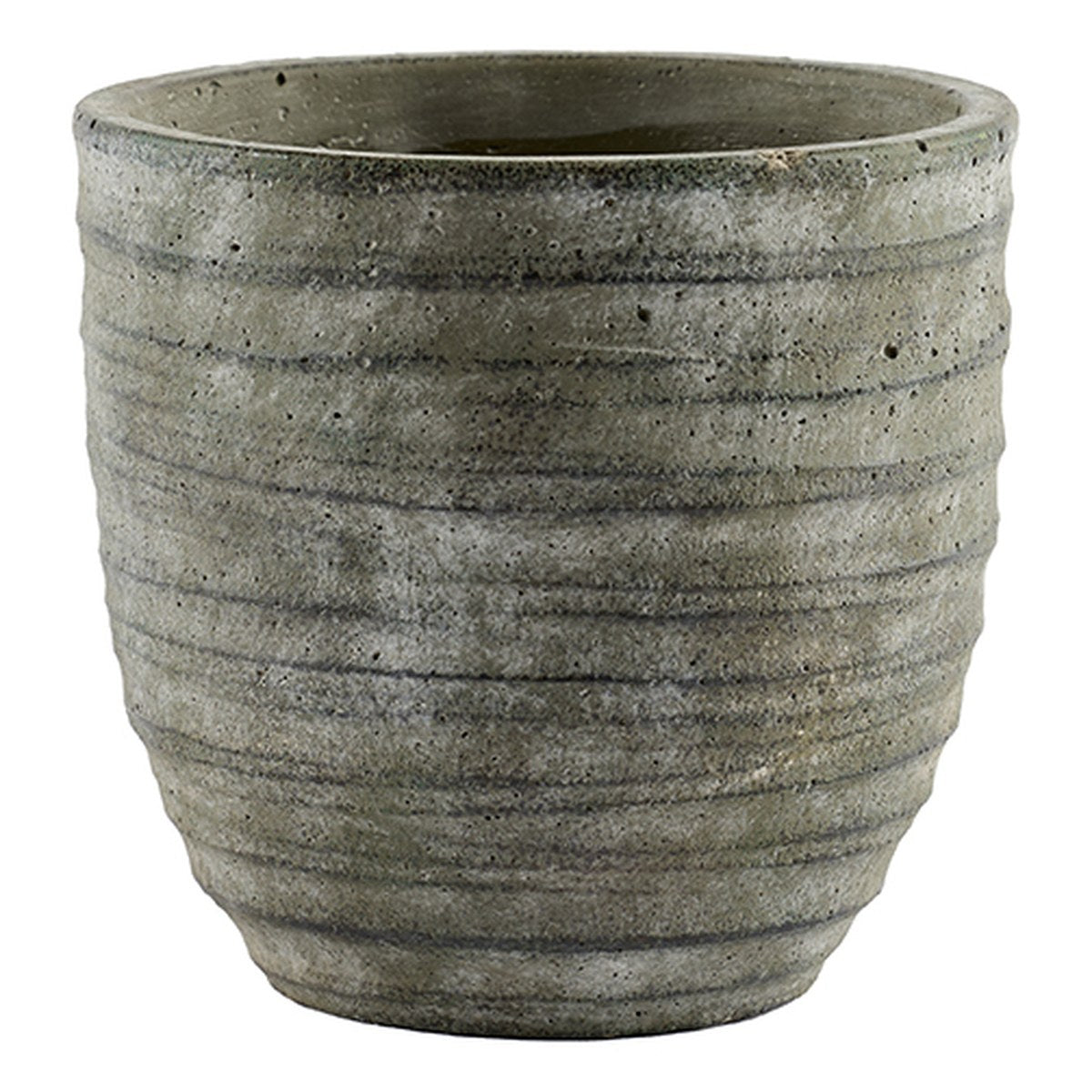 Yuma Antik potte – 13x14 cm – antikgrøn