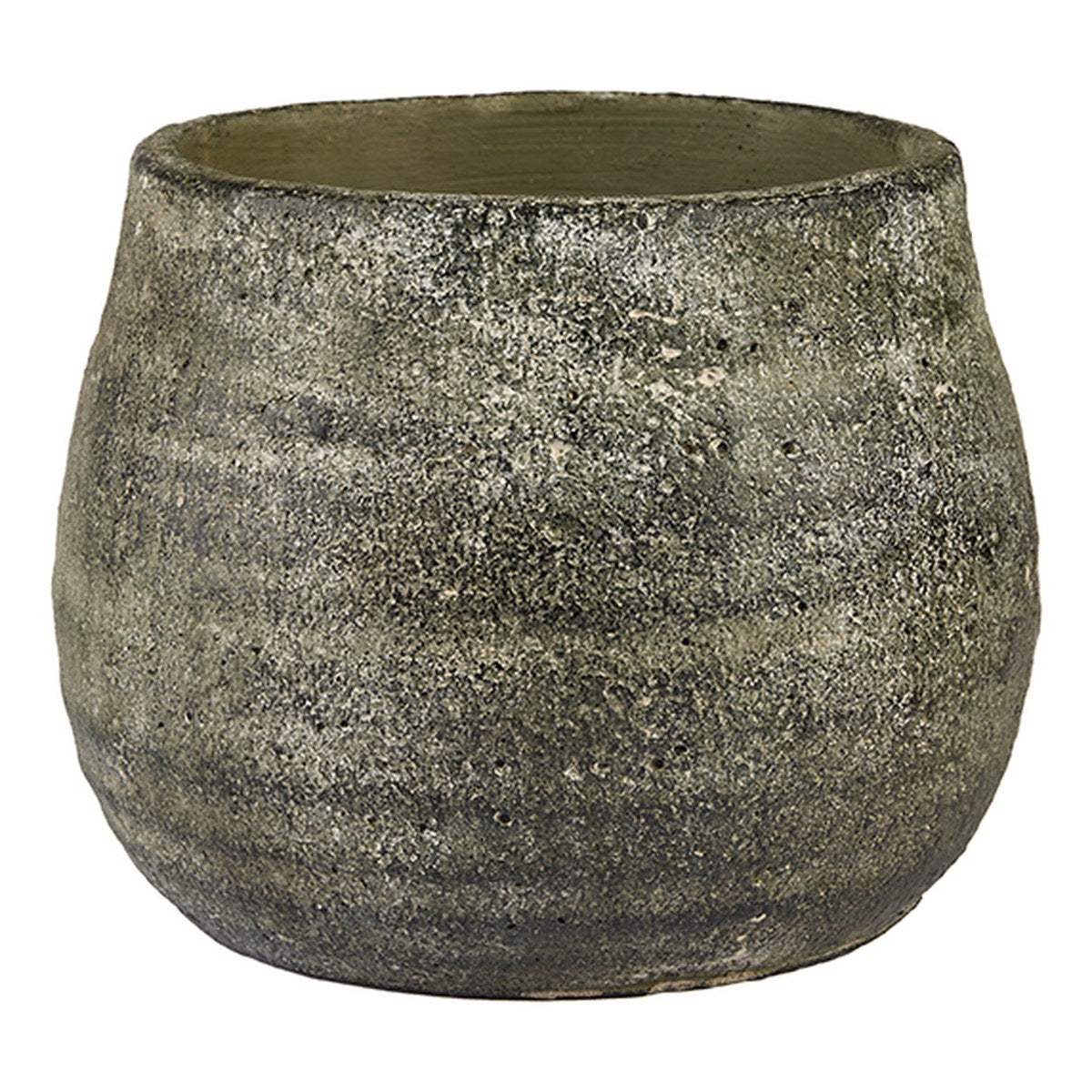 Creek Antik potte – 14x16 cm – antikgrøn