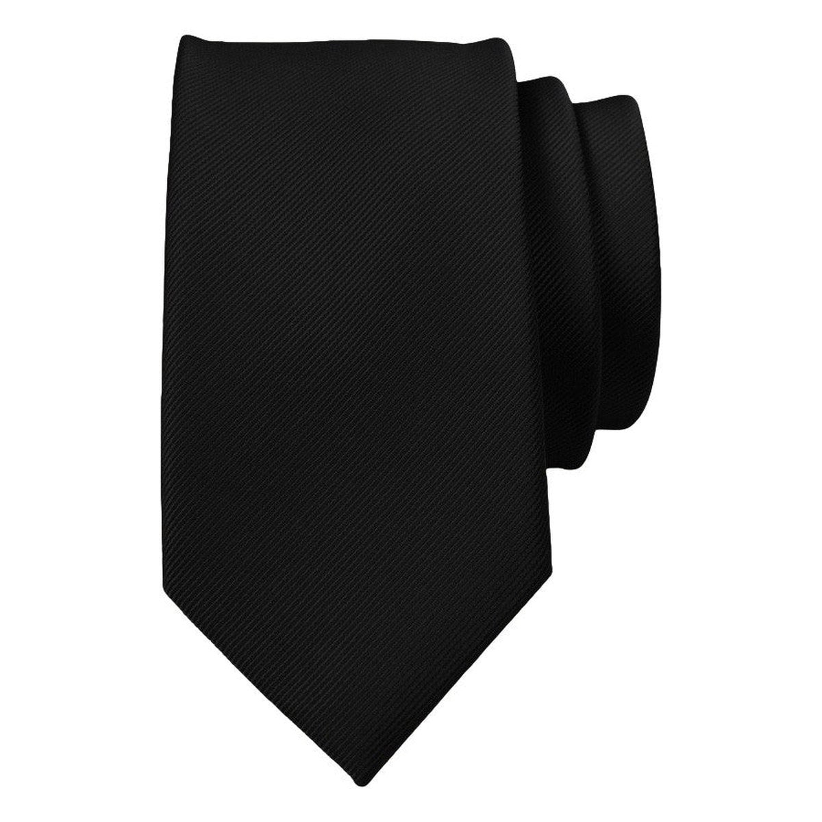 Sort silke slips | 7 cm.