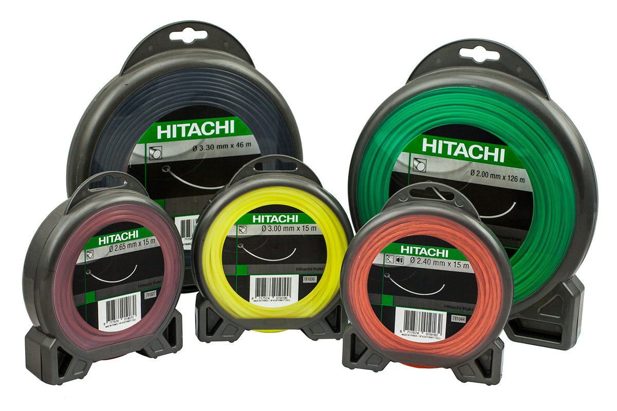 Hitachi Trimmersnøre | 2,0 mm. x 50 mtr.