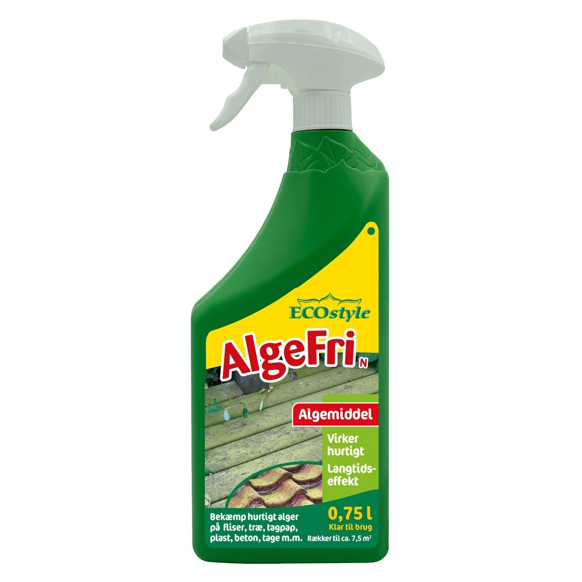 Ecostyle AlgefriN klar til brug | 750 ml | Det eneste godkendte algemiddel