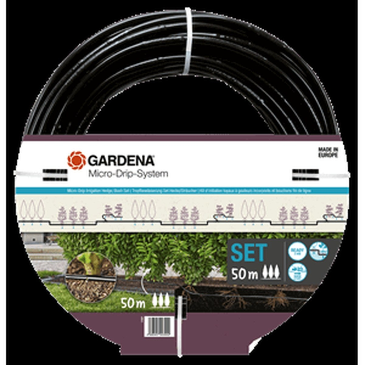 Gardena Micro-Drip drypslange | 50 mtr. | Basisenhed