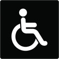 Handicap skilt | Alu skybond skilt