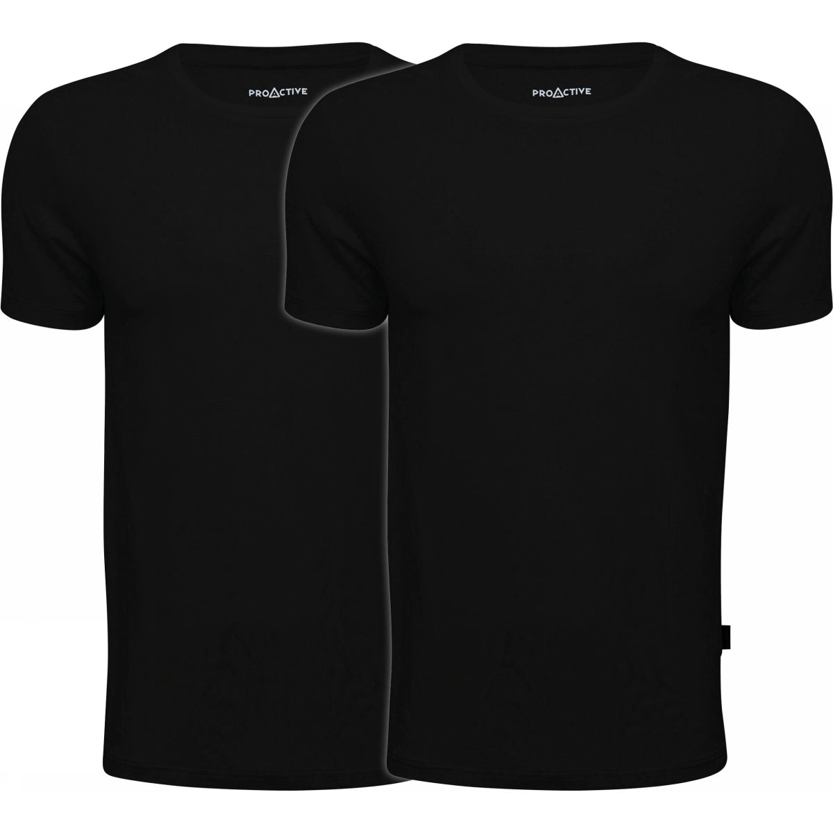 ProActive Bambus T-shirt 2-pak – Sort