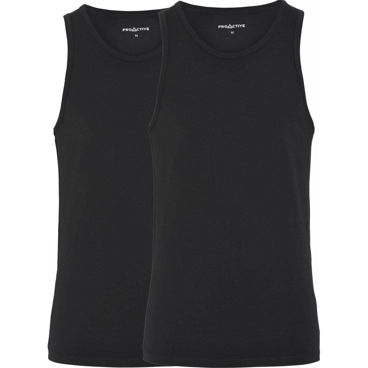ProActive Bambus Singlet 2-pak – Sort