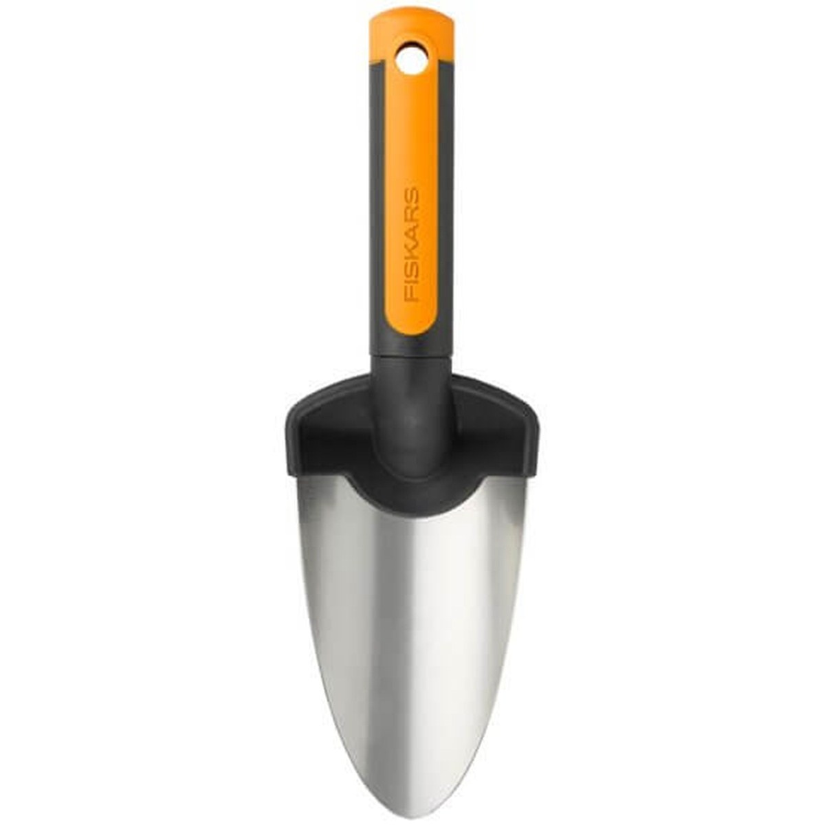 Premium Fiskars planteske, stål, bred