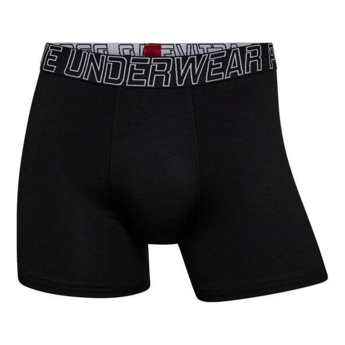 Sorte bambus boxershorts i 3-pak med hvid elastikkant