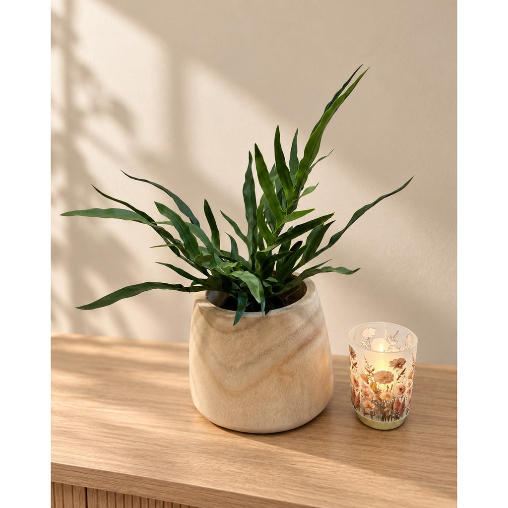 LED-glas Flower – miljøbillede