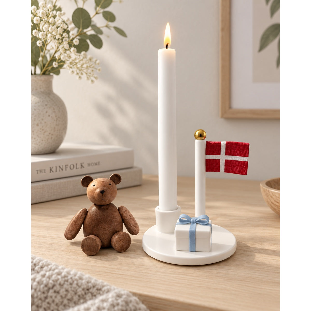 Flag Dannebrog – miljøbillede