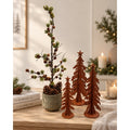 Juletræ rust 29 cm – miljøbillede