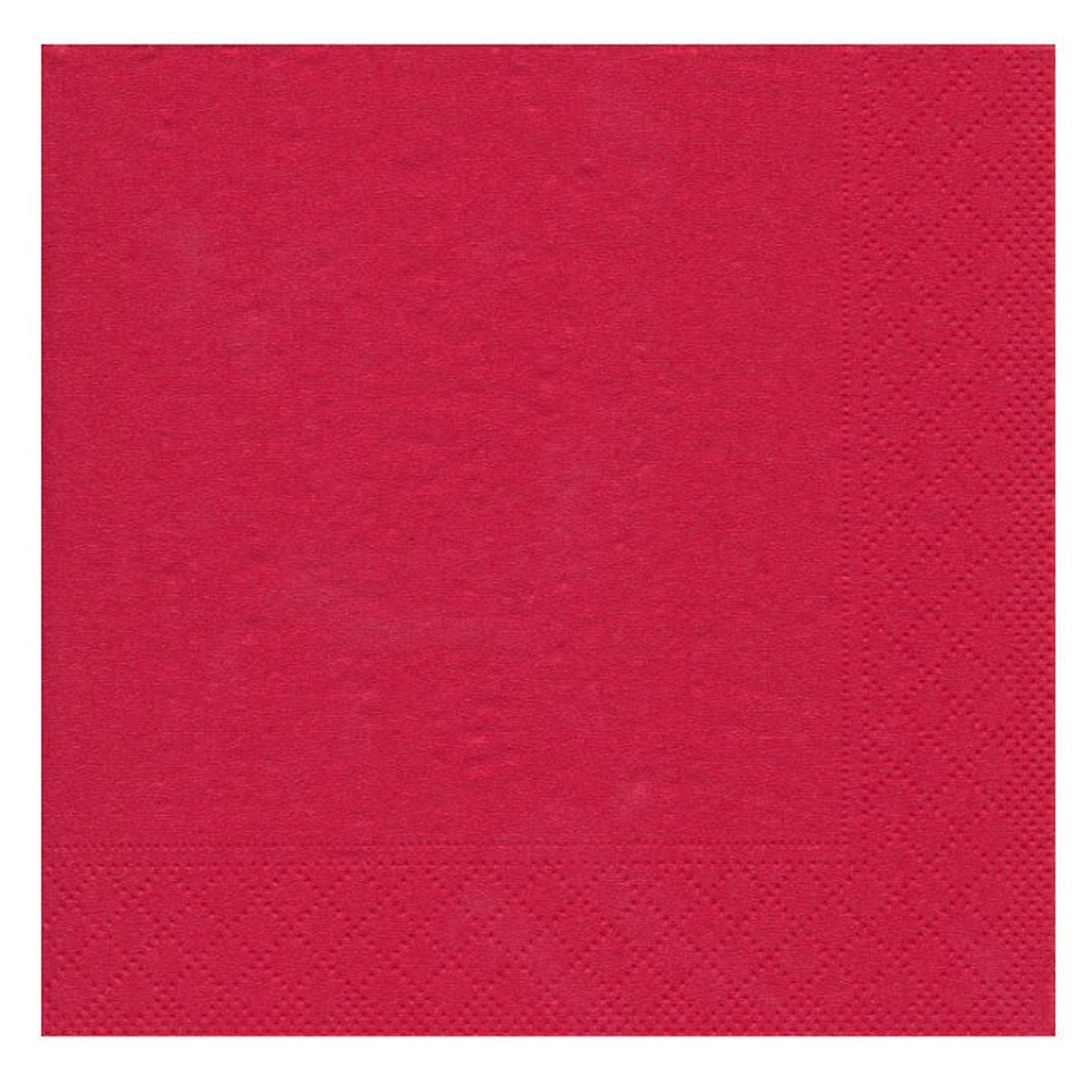Ensfarvet middags serviet | 20 x 20 cm. | Flere farver